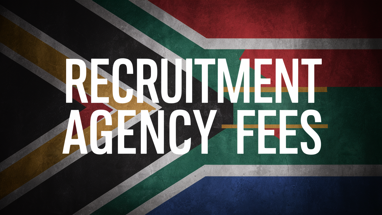How Much Do Recruitment Agencies Charge in South Africa?