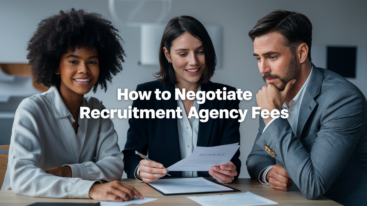 How to Negotiate Recruitment Agency Fees: