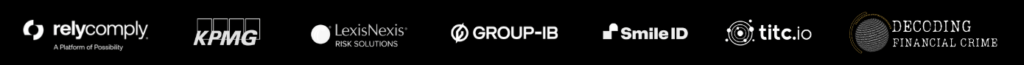 Sponsors of Decoding Financial Crime 2024