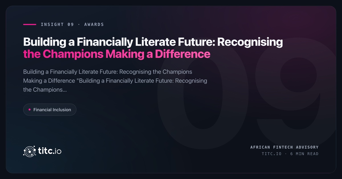 Financially literate