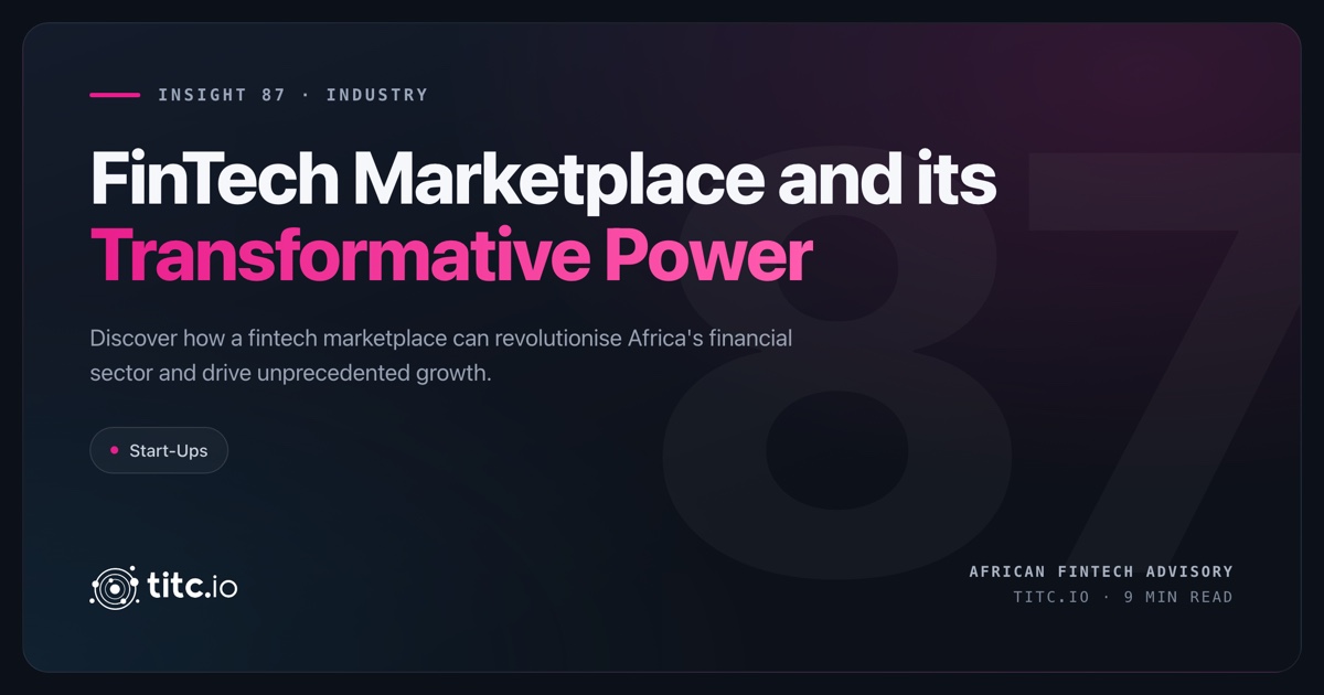 FinTech Marketplace