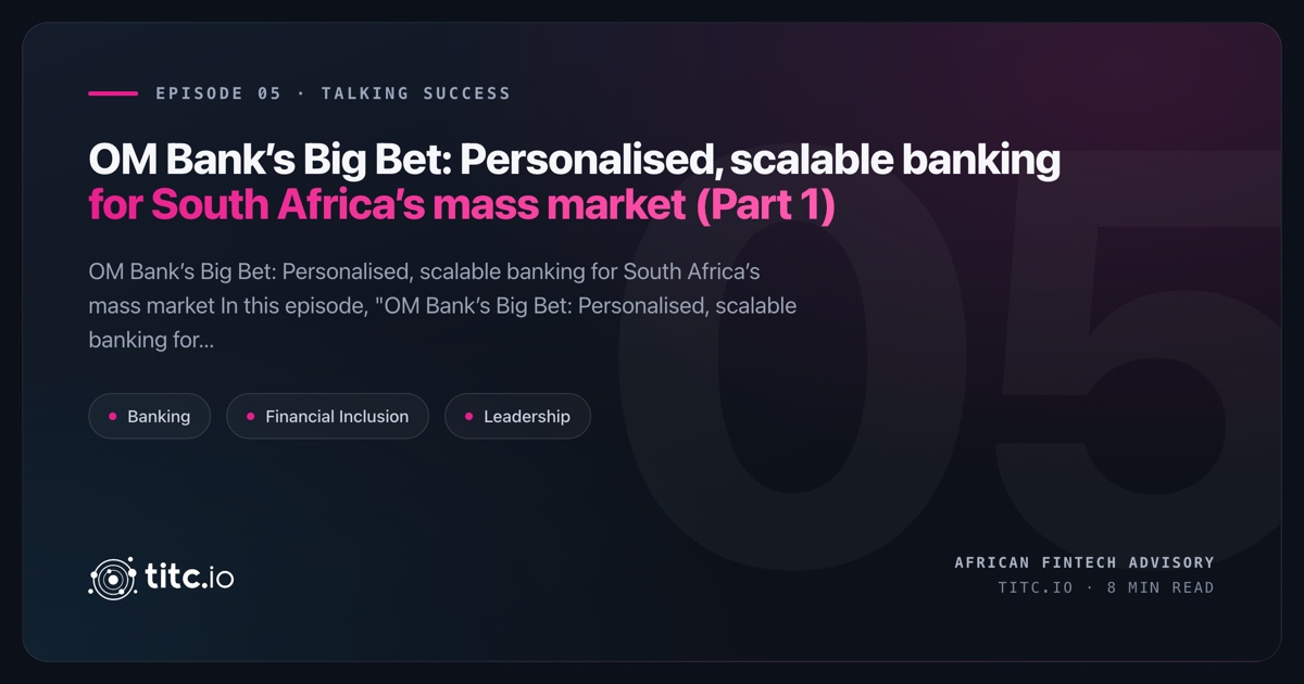 Banking That Feels Invisible: Building Trust, Handling Cash, and Innovating Inside the Rules
