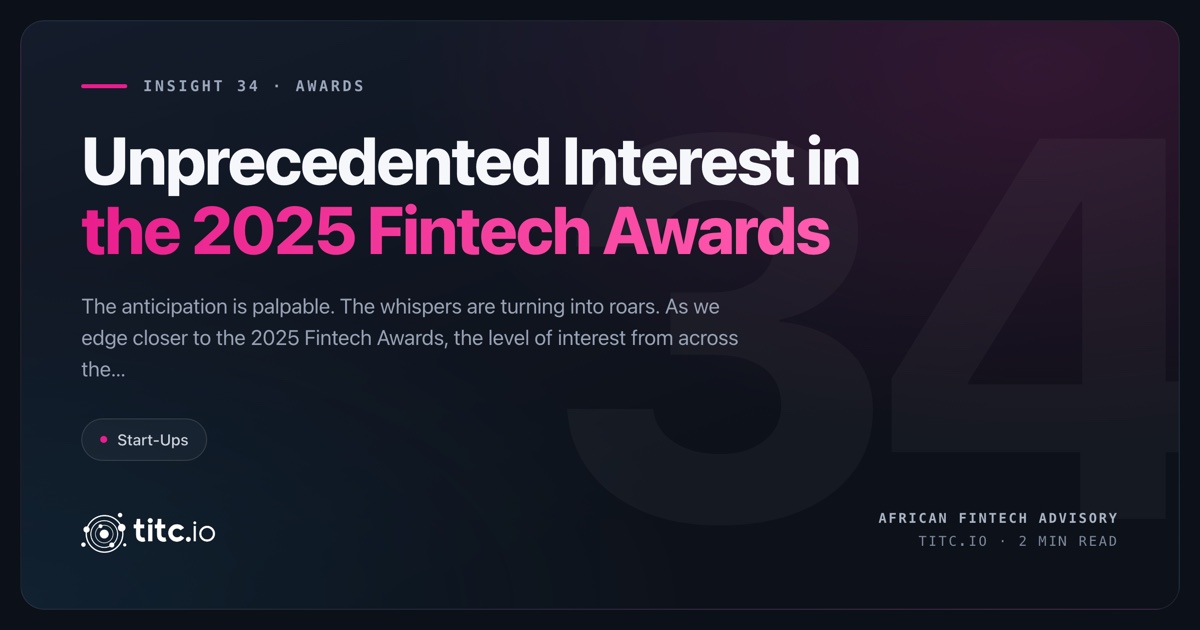 2025 FinTech Awards